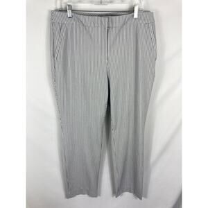 Chicos Striped Dress Pants Size 2.5 / Large